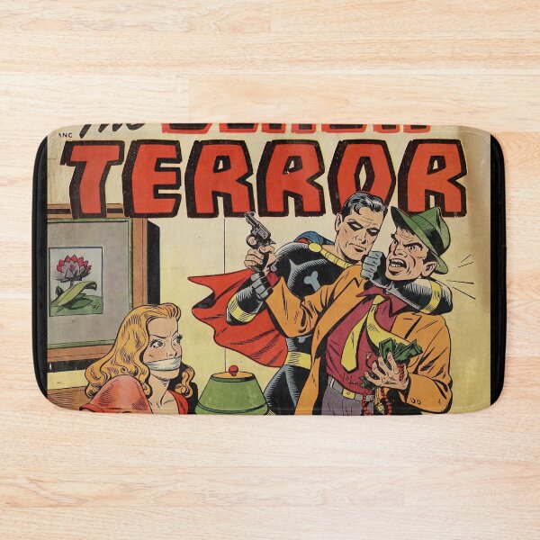 Item preview, Black Terror 1941 Vintage Comic Cover HD designed and sold by Retr0Tshirts.