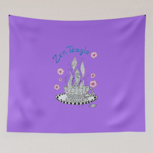 Item preview, zenteagle purple designed and sold by Fred  Terpe.