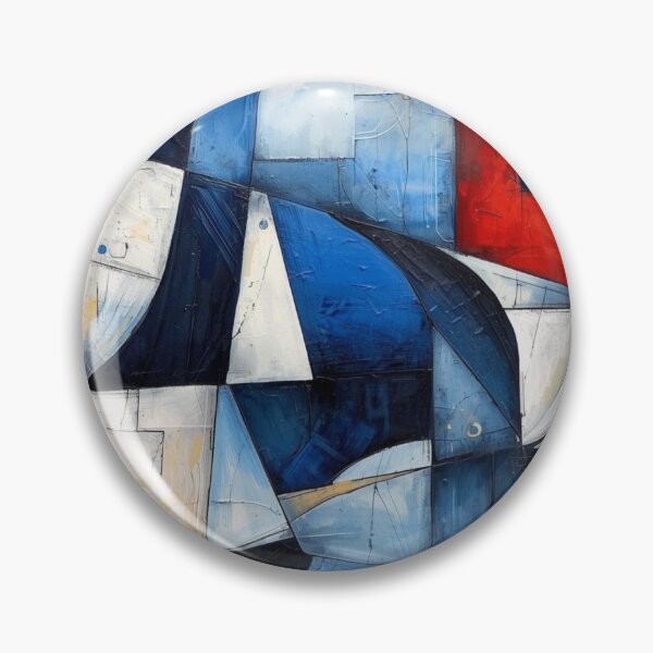 Item preview, Deep Blue Geometric designed and sold by Harmonic_Layers.