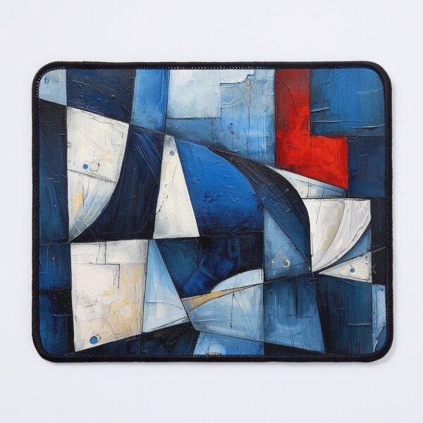 Item preview, Deep Blue Geometric designed and sold by Harmonic_Layers.