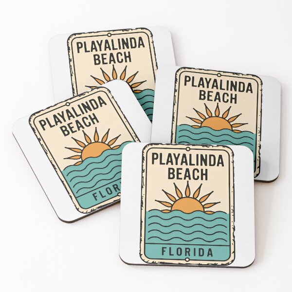 Item preview, Playalinda Beach, Florida - Letrero designed and sold by TheOldMittenIllustrated.