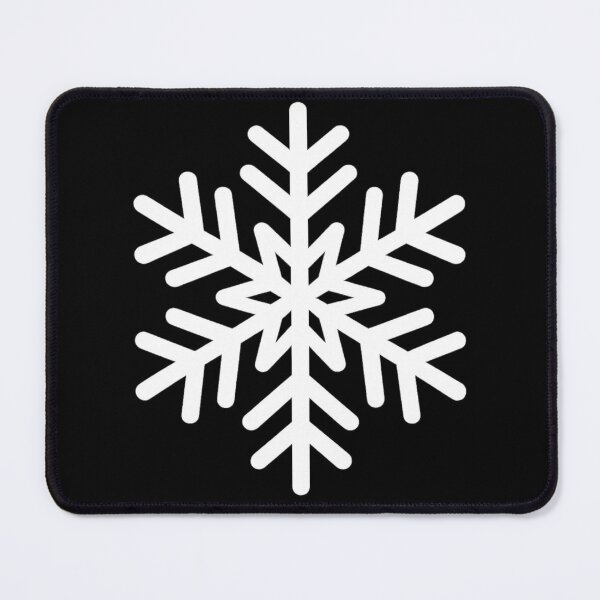 Item preview, Elegant Geometric Snowflake | Winter Minimalist Line Art designed and sold by JaneMcCarthyDNA.