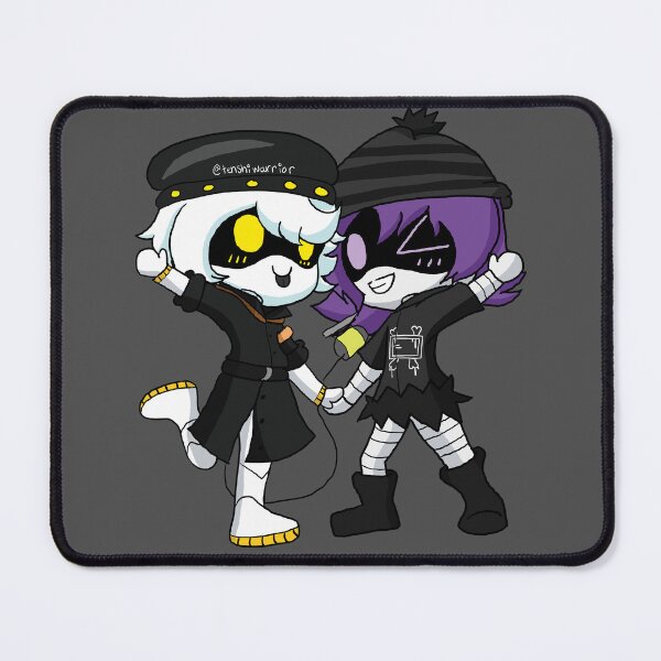 Item preview, N and Uzi Power Couple designed and sold by TenshiWarrior.