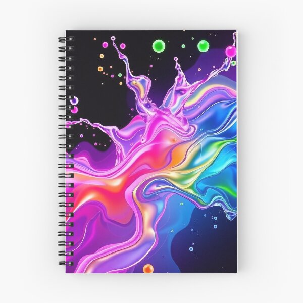 Item preview, Abstract design with colorful waves designed and sold by BenCoStyle.