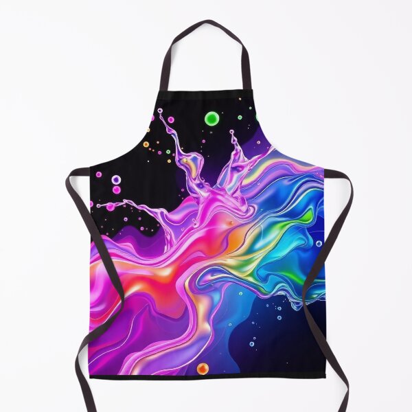 Item preview, Abstract design with colorful waves designed and sold by BenCoStyle.
