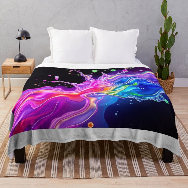 Item preview, Abstract design with colorful waves designed and sold by BenCoStyle.
