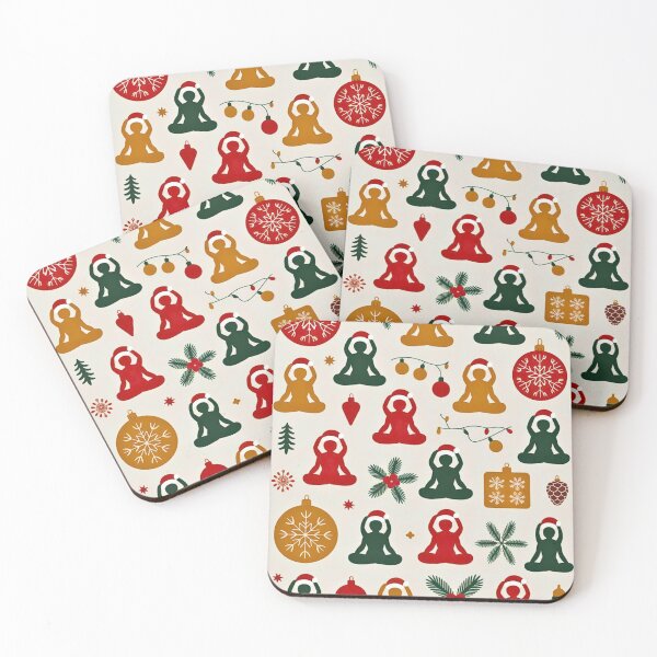 Item preview, Christmas Yoga Meditation Pattern designed and sold by VibrArtco.