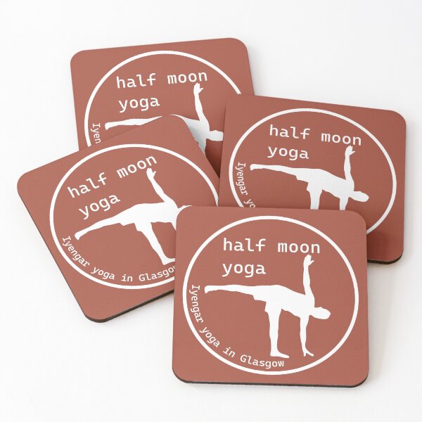 Item preview, Half Moon Yoga White designed and sold by HalfMoonYoga.