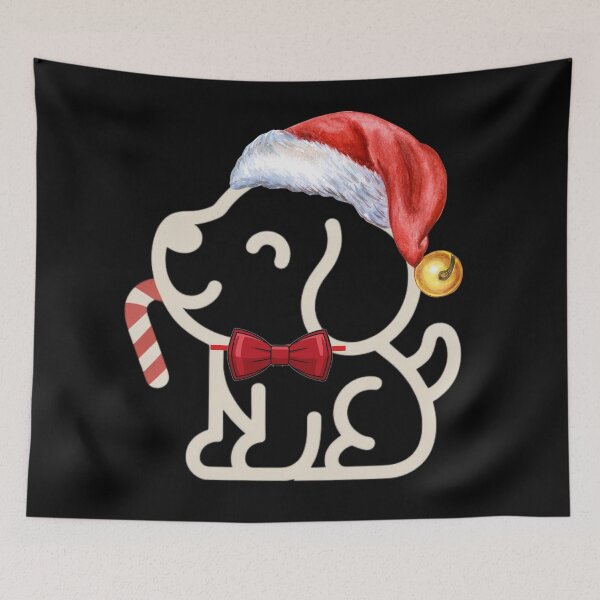 Item preview, Candy Cane Taste Tester – Christmas dog food tester  designed and sold by YourTrendyTees.