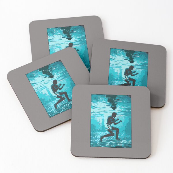 Item preview, MUHAMMAD ALI UNDERWATER BOXING T-SHIRT designed and sold by ElleeBaine.