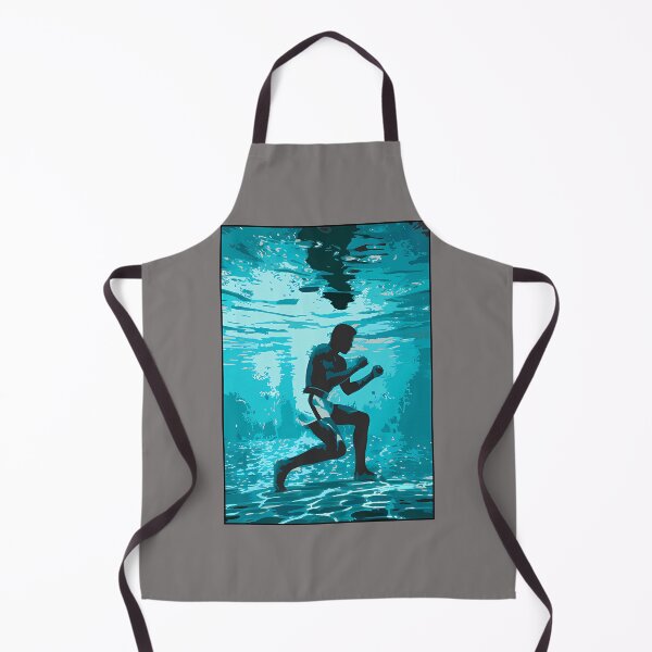 Item preview, MUHAMMAD ALI UNDERWATER BOXING T-SHIRT designed and sold by ElleeBaine.