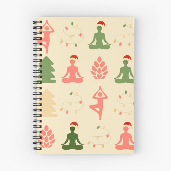 Item preview, Christmas Yoga Lights Pattern designed and sold by VibrArtco.