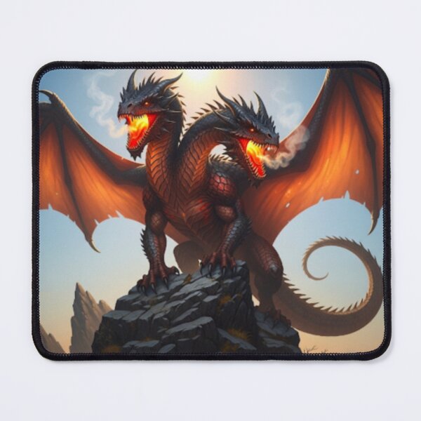 Item preview, The Gemini Fire Dragon designed and sold by Inspiration Foundry.