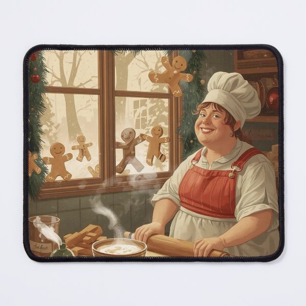 Item preview, Where Christmas is Baked – Vintage Holiday Kitchen Magic designed and sold by Deezyned.