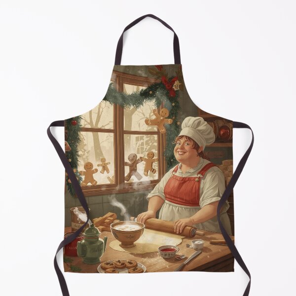 Item preview, Where Christmas is Baked – Vintage Holiday Kitchen Magic designed and sold by Deezyned.