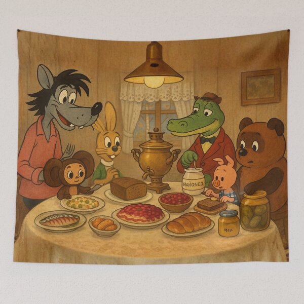 Item preview, Slavic Holiday Feast -Thanksgiving, Christmas, New Year designed and sold by Russian101.
