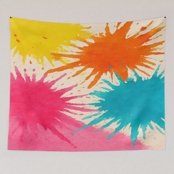 Item preview, Vibrant Watercolor Splash Burst designed and sold by PTARZ.