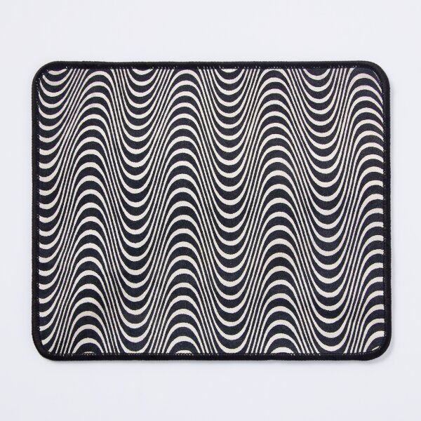 Item preview, Black and White Wavy Pattern Optical Illusion Background for Design and Wallpaper Texture designed and sold by Bure-NS.