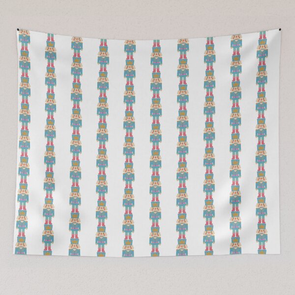 Item preview, Glitter Pastel Nutcracker – Cute Christmas Holiday Art designed and sold by chriswils.