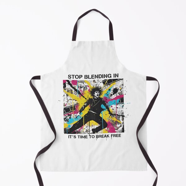 Item preview, Stop Blending In Break Free Graffiti Street Art Design - Hip Hop Dancer Boombox Tee designed and sold by SylwiaPrint.