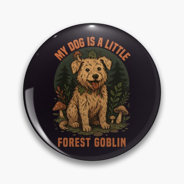 Artikelvorschau, Mein Hund ist ein kleiner Waldkobold – Goblincore Cottagecore Hundedesign entworfen und verkauft von SidTastic .