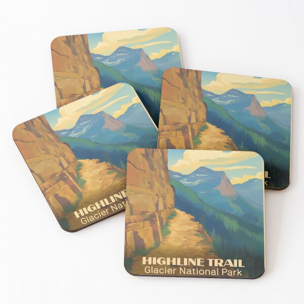 Item preview, Highline trail, Glacier National Park  designed and sold by Natethokle.