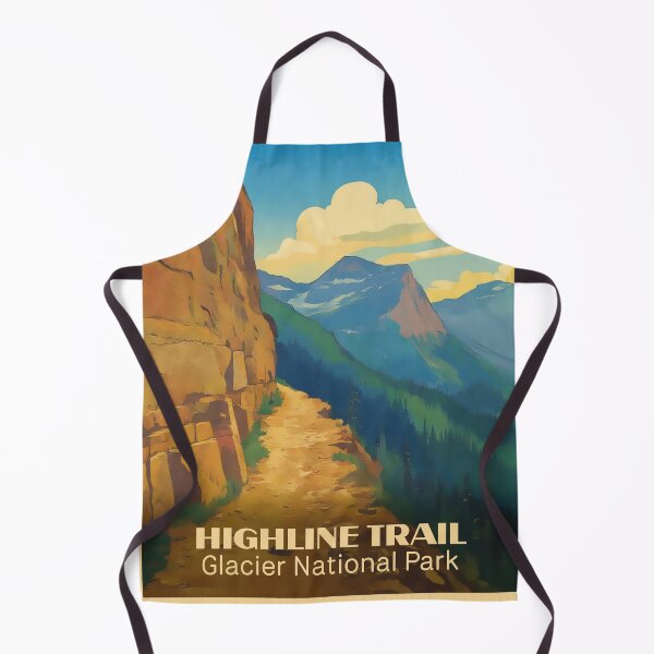 Item preview, Highline trail, Glacier National Park  designed and sold by Natethokle.
