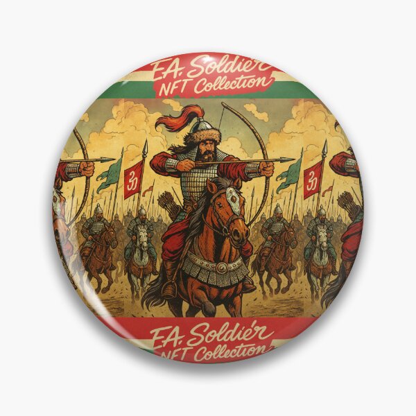 Item preview, Hun Cavalry Warriors, EA Soldier NFT Collection, Legendary Cavalry and Warriors designed and sold by EASNFTCOL.