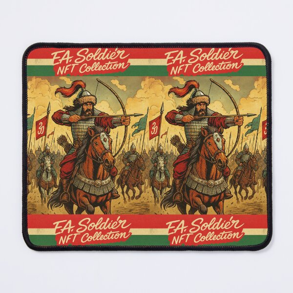 Item preview, Hun Cavalry Warriors, EA Soldier NFT Collection, Legendary Cavalry and Warriors designed and sold by EASNFTCOL.