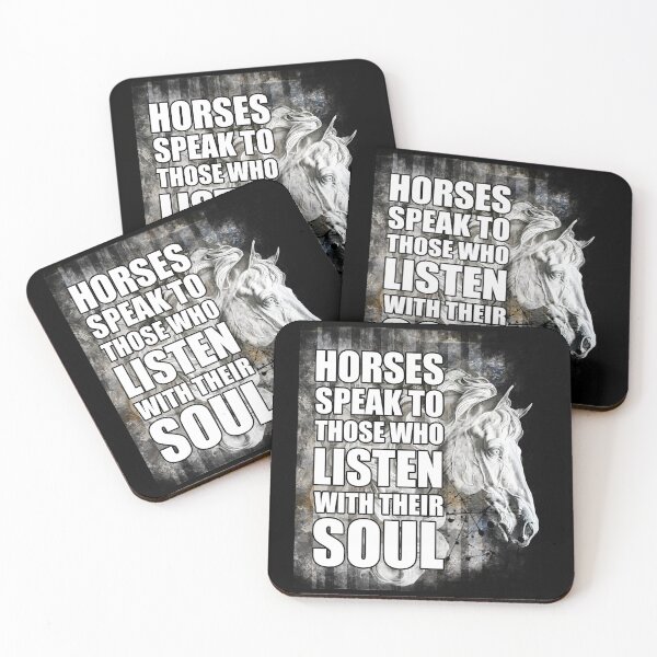 Item preview, Horses Speak to the Soul Equine Art designed and sold by Lamassatshop.