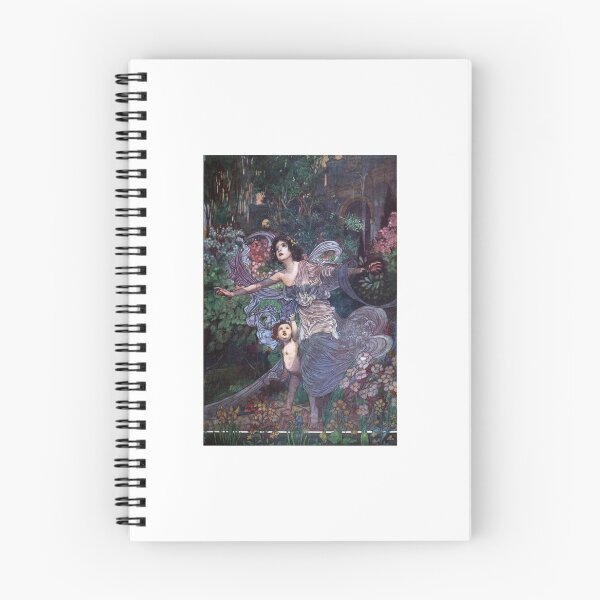 Item preview, The Sensitive Plant Charles Robinson Floral Garden Scene designed and sold by Wick Designs.