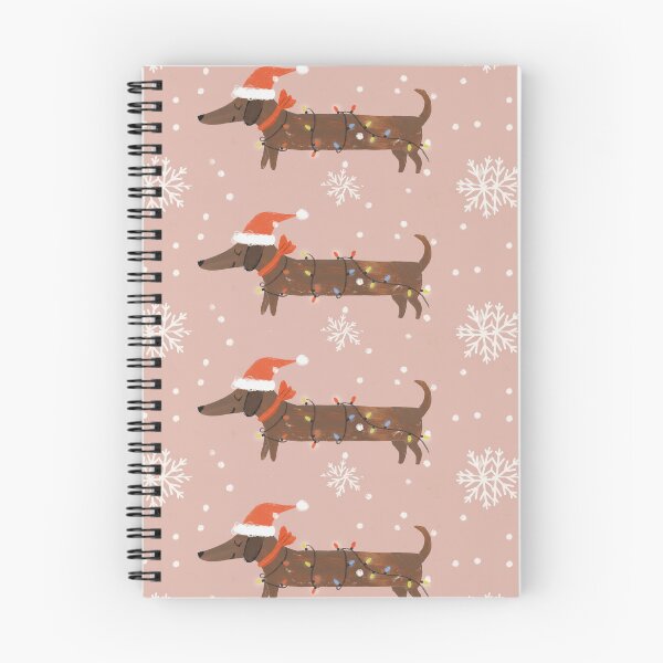 Item preview, Jingle Bell Dachshund Ringing Christmas Cheer designed and sold by The Waggy Doodle.