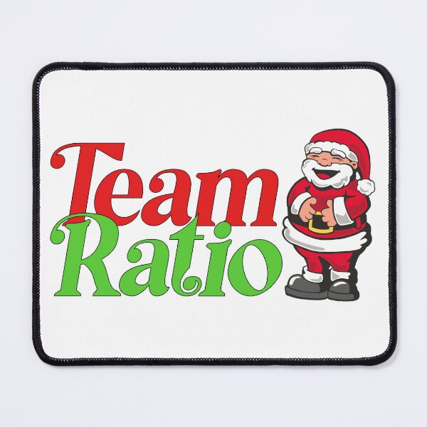 Item preview, Team Ratio Christmas Santa designed and sold by Andrew Cotton Graphics and Photography.