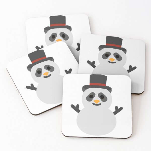 Item preview, Cute Panda Snowman Sticker designed and sold by Zaybxcwd.