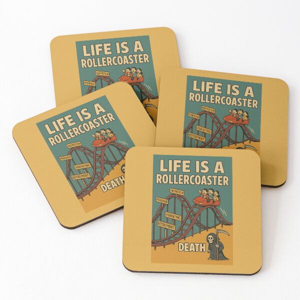 Item preview, Life Is a Rollercoaster designed and sold by Hornace88studio .