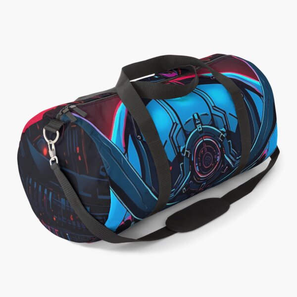 Item preview, Cyber Samurai Skull – Neon Tech Warrior designed and sold by RkskArt.