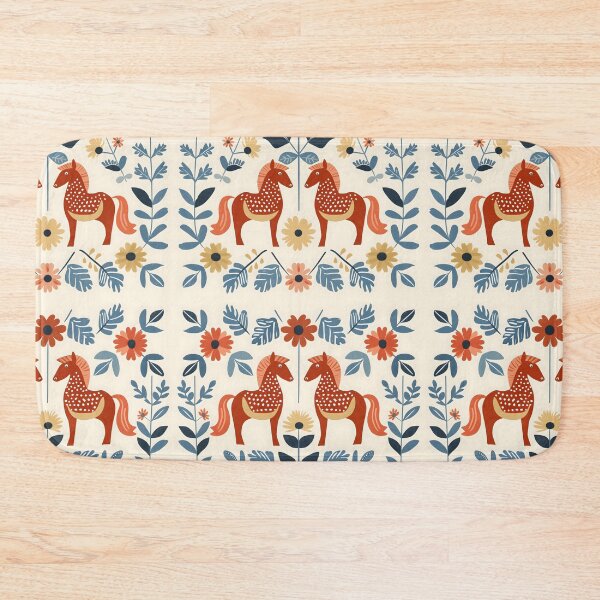 Item preview, Swedish Dala Horses, Floral Horses designed and sold by xiao xuans.