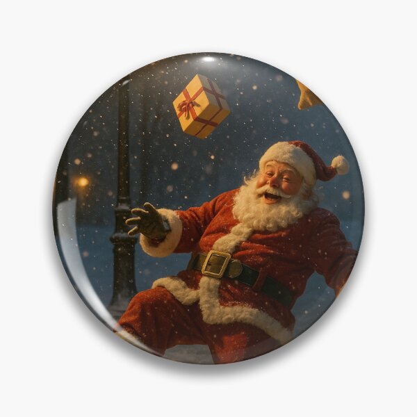 Item preview, Santa Slipping on the Ice designed and sold by Sartawsky.