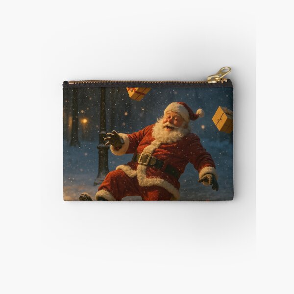Item preview, Santa Slipping on the Ice designed and sold by Sartawsky.