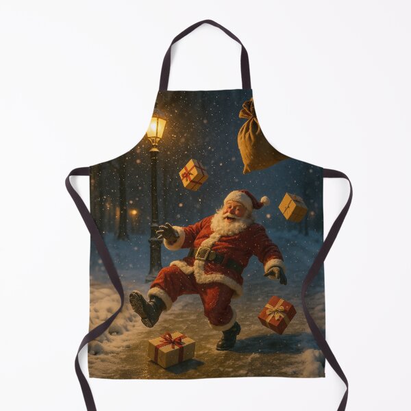 Item preview, Santa Slipping on the Ice designed and sold by Sartawsky.