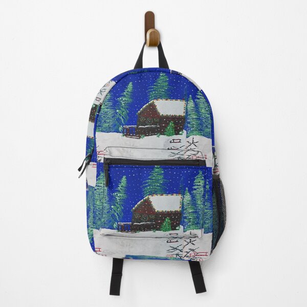 Item preview, Snowy Winter Lodge designed and sold by Art by Anita Burkett.