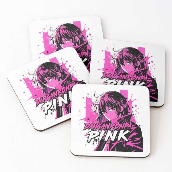 Item preview, Danganronpa Pink Aesthetic Design – Bold Anime-Inspired Vaporwave Art designed and sold by Zvex_01.