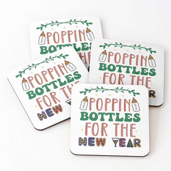 Item preview, Poppin Bottles For The New Year Plaid Holiday Design designed and sold by Maniutek.