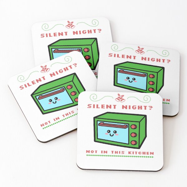 Item preview, Silent Night? Not in my Kitchen Christmas Cooking T-Shirt designed and sold by Arvixo.
