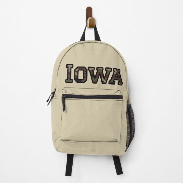 Item preview, Iowa Camo Typography – Rugged Outdoor Military Style Design designed and sold by Long Family Gifts.
