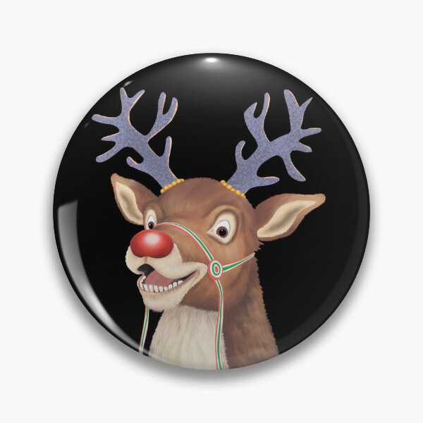 Artikelvorschau, Rudolph mit roter Nase entworfen und verkauft von minddrone.