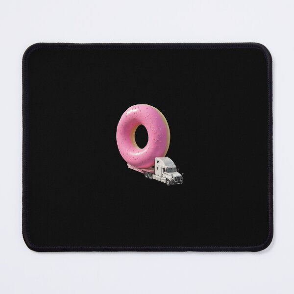 Item preview, Giant Donut on the Move TruckArt PinkDonut designed and sold by zuzzelek44.