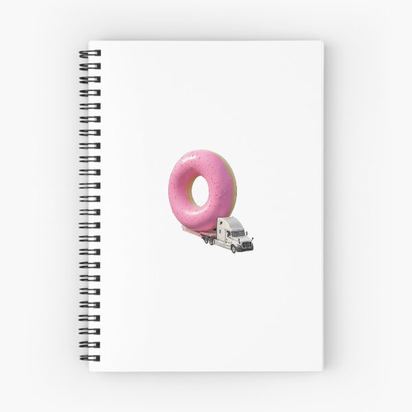Item preview, Giant Donut on the Move TruckArt PinkDonut designed and sold by zuzzelek44.