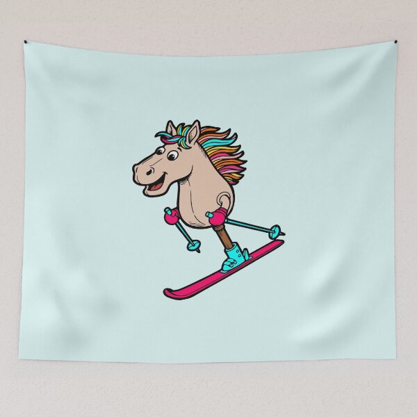 Item preview, Hobby Horsing Ski designed and sold by minimalartstory.
