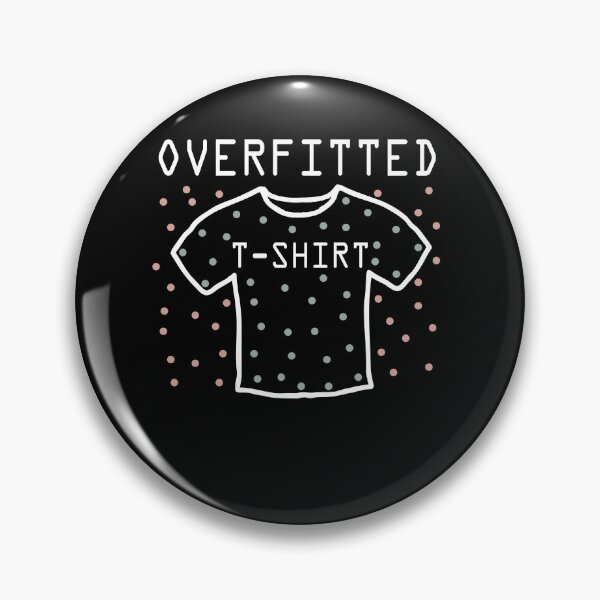 Item preview, Overfitted T-Shirt Data Science Funny Coding Design designed and sold by Nocturnal-Vines.